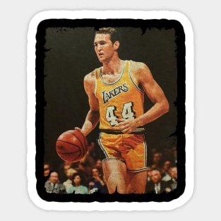 Jerry West #44 Sticker